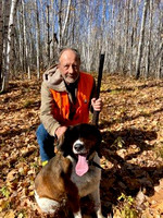 Grouse Hunting 2020 08 gary miller bailey dog